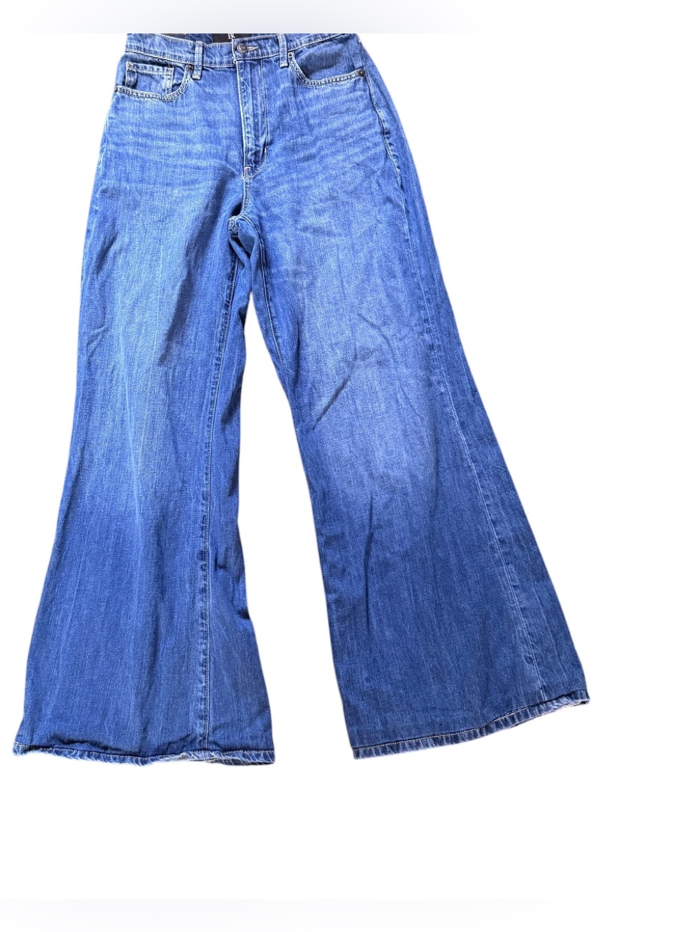 Banana Republic Wide Leg Dark Wash Denim Jeans